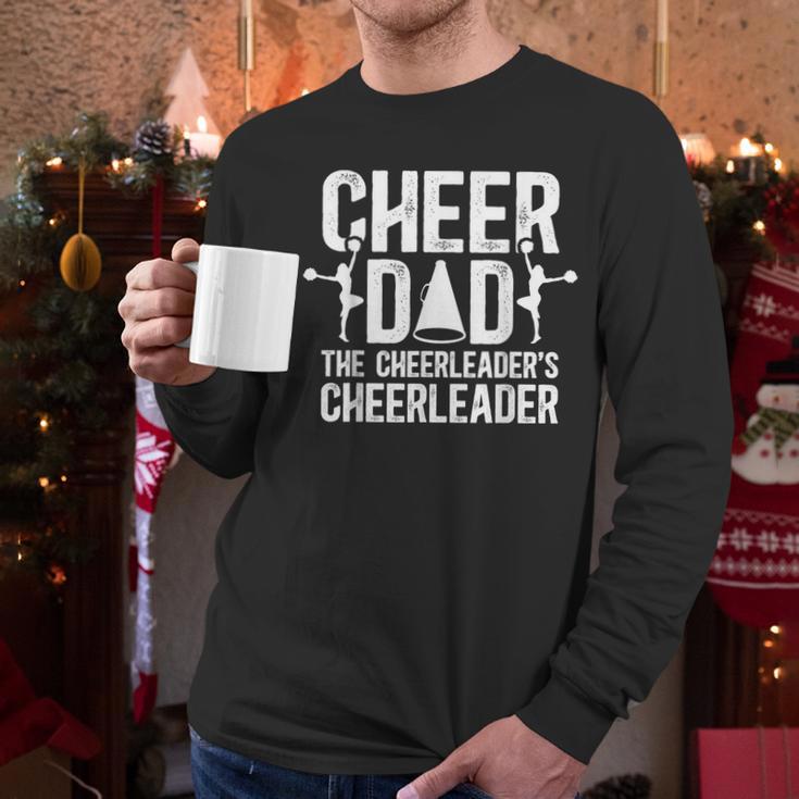 Cheer Dad The Cheerleader's Cheerleader Dad Cheer Father Men Long Sleeve T-Shirt Cheer Dad The Cheerleader's Cheerleader Dad Cheer Father Men Long Sleeve T-Shirt