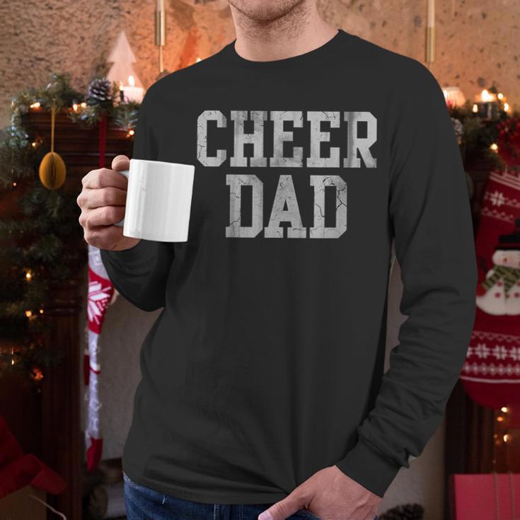 Cheer Dad Cheer Leading Cheer Leading Men Dad Father Men Long Sleeve T-Shirt