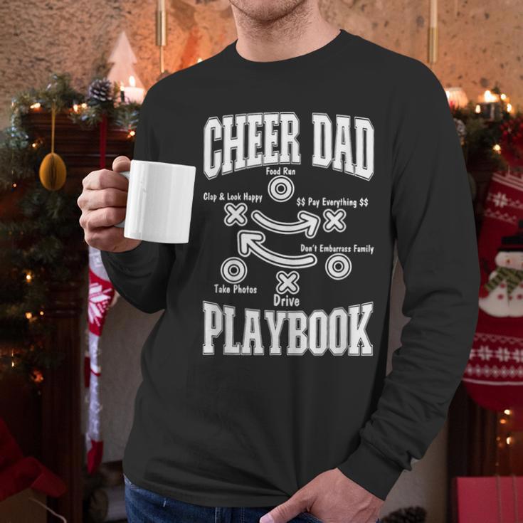 Cheer Dad Playbook Men Long Sleeve T-Shirt