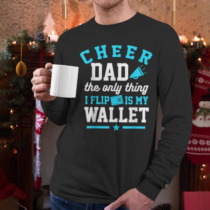 Cheer Dad Shirt Cheerleader Dad Cheerleading Competition Men Men Long Sleeve T-Shirt