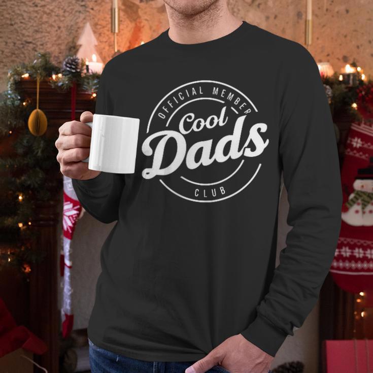 Cool Dad Shirt Cool Dads Club T-Shirt Men Long Sleeve T-Shirt