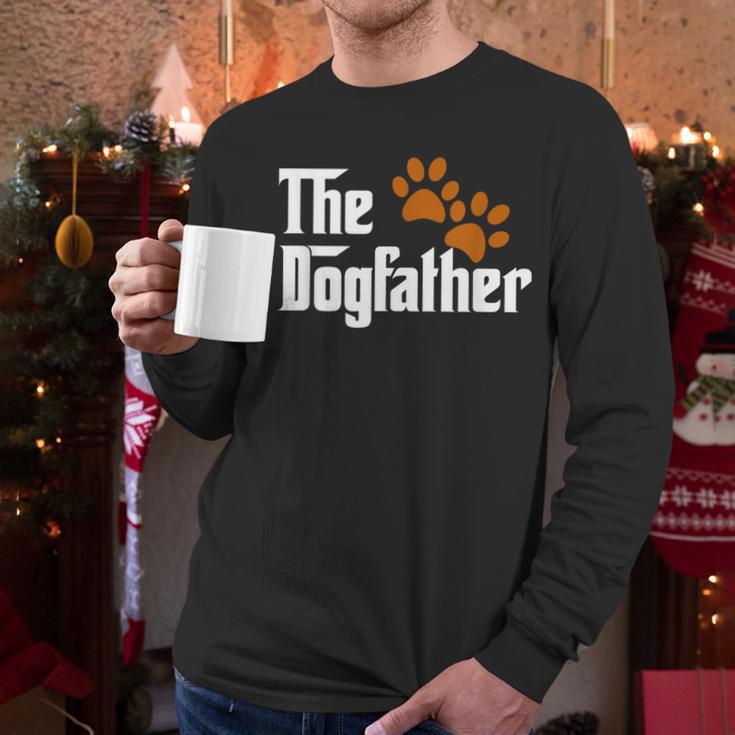 Cool Dog Dad Dog Father Shirt The Dogfather T-Shirt Men Long Sleeve T-Shirt Cool Dog Dad Dog Father Shirt The Dogfather T-Shirt Men Long Sleeve T-Shirt