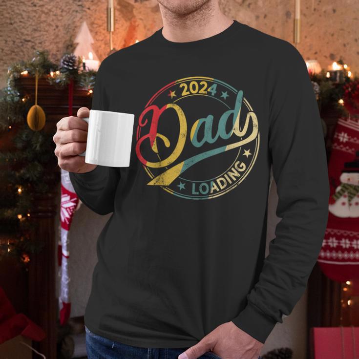 Dad 2024 Loading Men Long Sleeve T-Shirt Dad 2024 Loading Men Long Sleeve T-Shirt