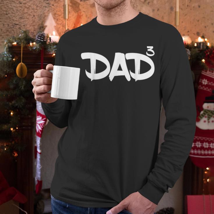 Dad 3 Kids 3rd Pregnancy Announcement Third Baby Tshirt Men Long Sleeve T-Shirt Dad 3 Kids 3rd Pregnancy Announcement Third Baby Tshirt Men Long Sleeve T-Shirt