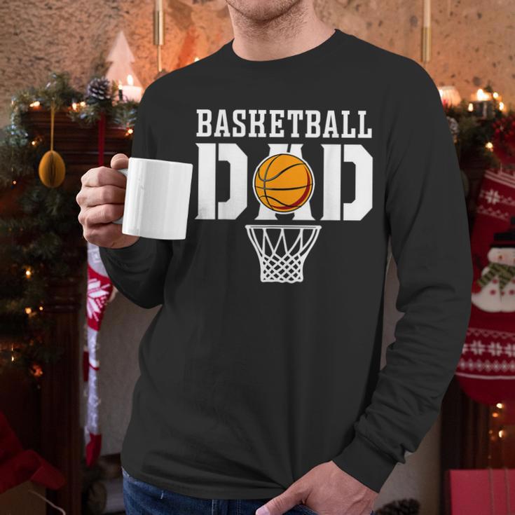 Dad Basketball Apparel Basketball Dad Men Long Sleeve T-Shirt