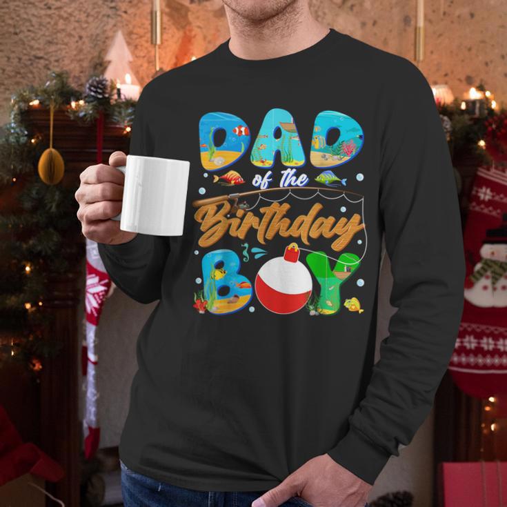 Dad Of The Birthday Boy Ofishally One Family Matching Party Men Long Sleeve T-Shirt Dad Of The Birthday Boy Ofishally One Family Matching Party Men Long Sleeve T-Shirt