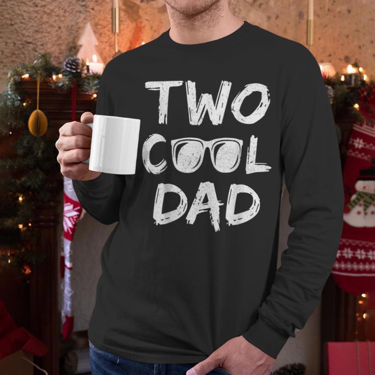 Dad Of The Birthday Boy Two Cool 2nd Bday Family Matching Men Long Sleeve T-Shirt Dad Of The Birthday Boy Two Cool 2nd Bday Family Matching Men Long Sleeve T-Shirt