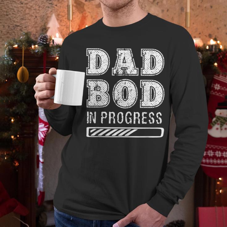 Dad Bod In Progress Men Long Sleeve T-Shirt