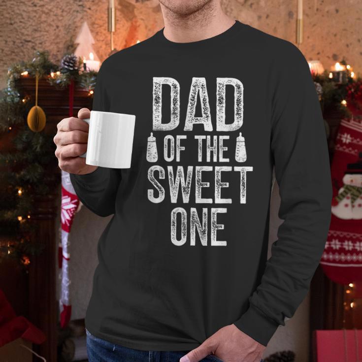 Dad Of The Sweet One Father's Day Daddy Men Long Sleeve T-Shirt