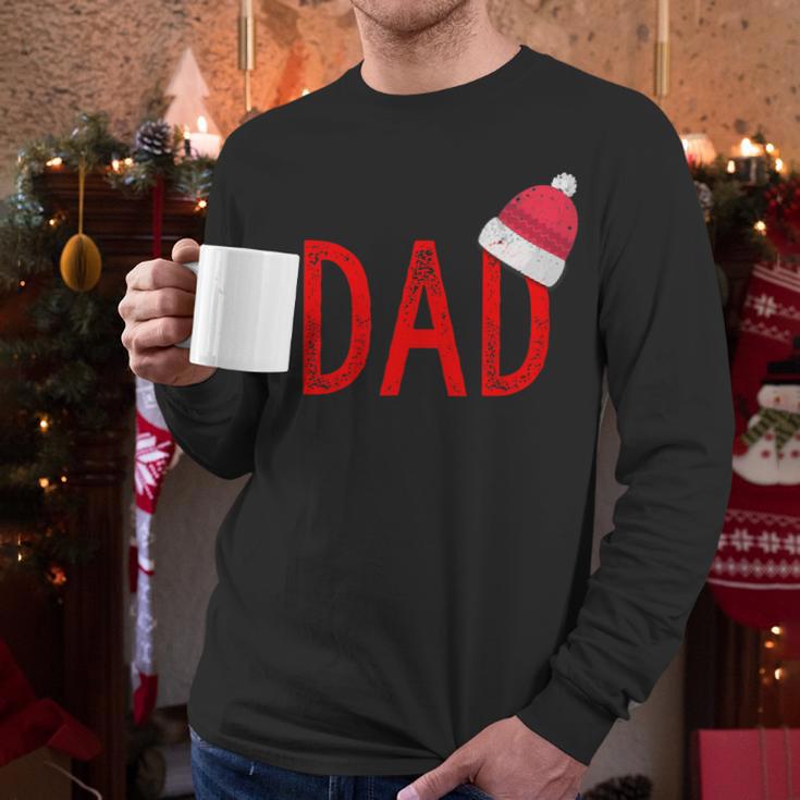 Dad Xmas PJs Christmas Pajamas And Xmas PJ Family Shirt Men Long Sleeve T-Shirt