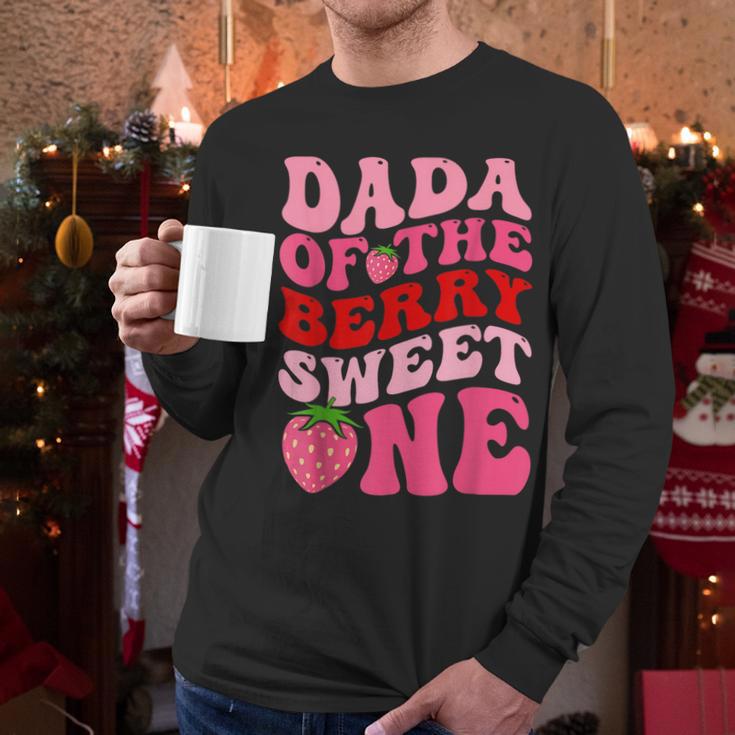 Dada Of The Berry Sweet One Strawberry First Birthday Men Long Sleeve T-Shirt