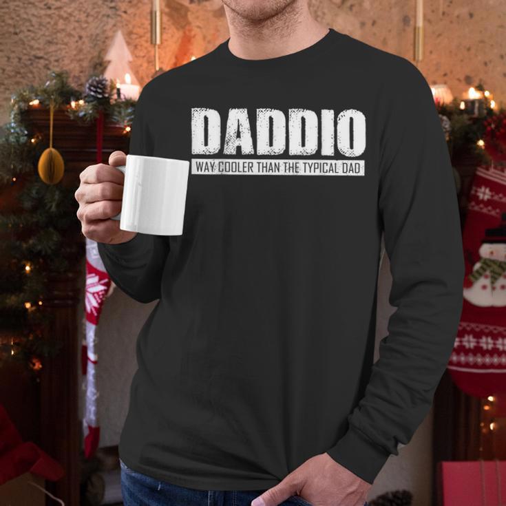 Daddio Father's Day Men Long Sleeve T-Shirt Daddio Father's Day Men Long Sleeve T-Shirt