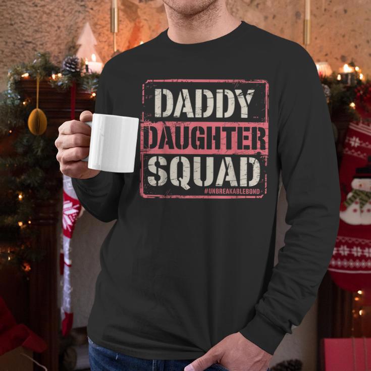 Daddy Daughter Squad Fathers Day Matching Dad And Daughter Men Long Sleeve T-Shirt