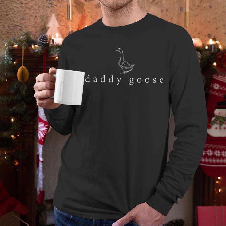 Daddy Goose Father's Day Silly Goose Men Long Sleeve T-Shirt