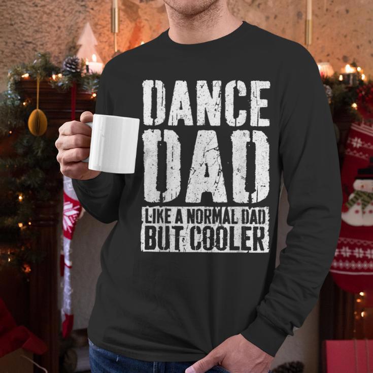 Dance Dad Shirt Dancing Men Fathers Day Dance Dad Men Long Sleeve T-Shirt