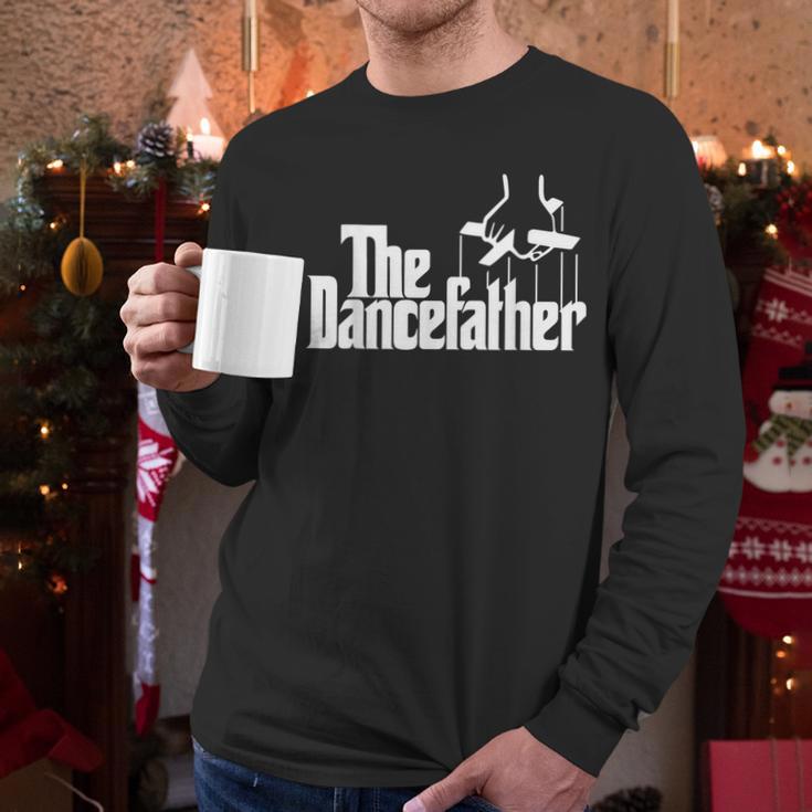 The Dancefather Dance Dad Dancer Dancing Father Men Men Long Sleeve T-Shirt