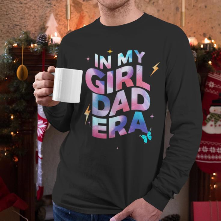 In My Daughter Era Dad Life Soft Pastel Pride Theme Men Long Sleeve T-Shirt