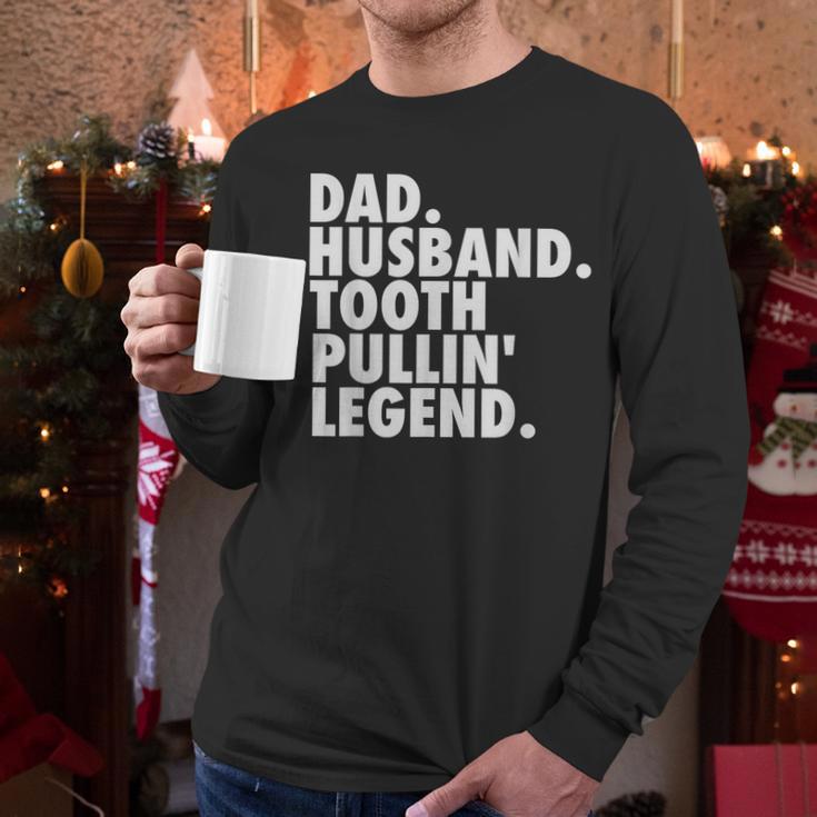 Dentist Men Son Husband Dad Boss Men Long Sleeve T-Shirt