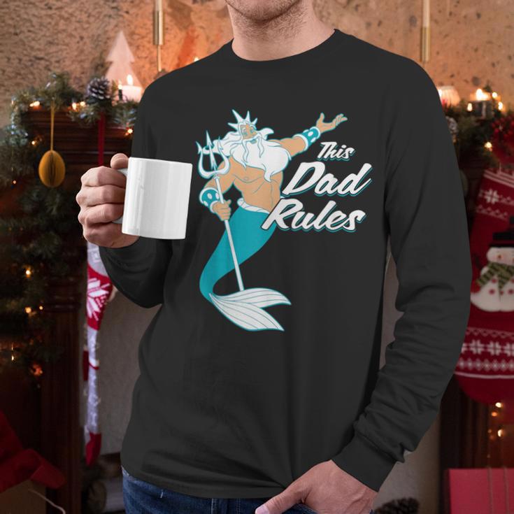 Disney The Little Mermaid King Triton Dad Men Long Sleeve T-Shirt Disney The Little Mermaid King Triton Dad Men Long Sleeve T-Shirt