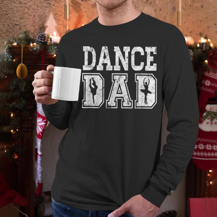 Distressed Dance Dad Ballet Great For Men T-Shirt Men Long Sleeve T-Shirt