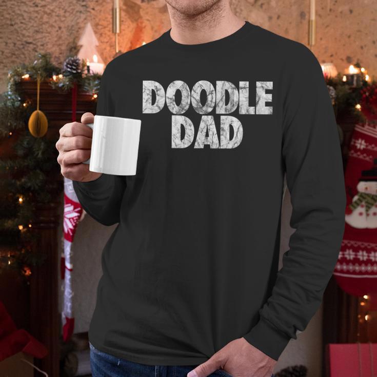 Doodle Dad Shirt Goldendoodle Dad Men Long Sleeve T-Shirt