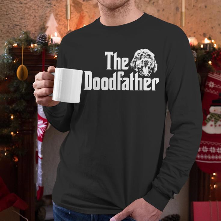 The Doodlefather Golden Doodle Dad Dog Goldendoodle Men Long Sleeve T-Shirt