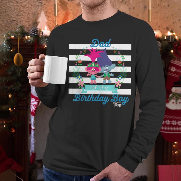 DreamWorks Trolls Dad Of The Birthday Boy Men Long Sleeve T-Shirt DreamWorks Trolls Dad Of The Birthday Boy Men Long Sleeve T-Shirt