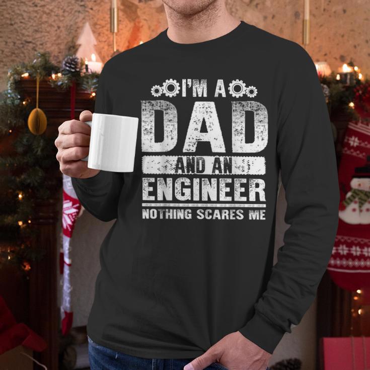 Engineer Dad Art For Men Father Day Engineering Lovers Men Long Sleeve T-Shirt Engineer Dad Art For Men Father Day Engineering Lovers Men Long Sleeve T-Shirt