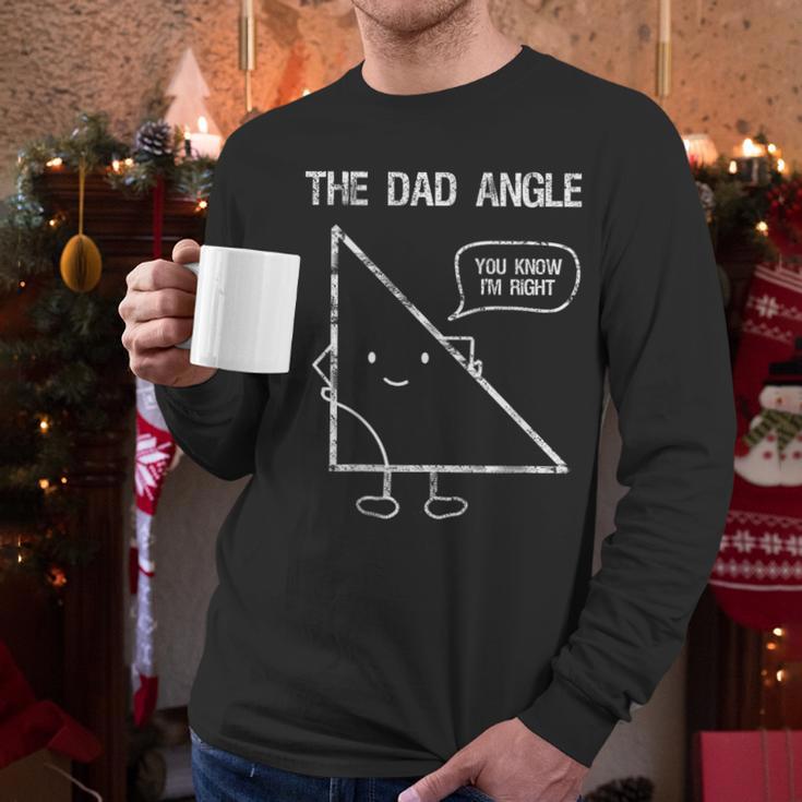 Geometry Shirts For Dads Who Love Math Father's Day Men Long Sleeve T-Shirt