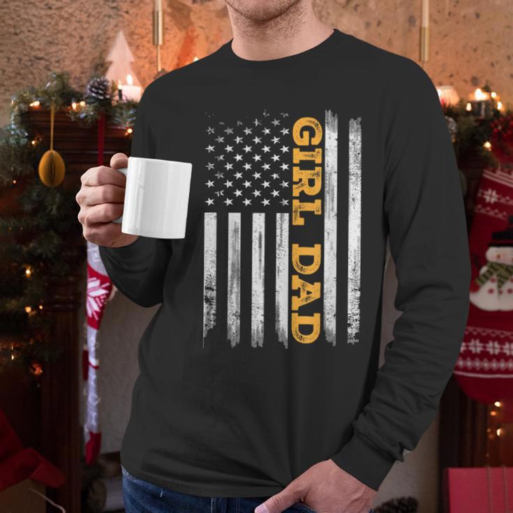 Girl Dad Father's Day Dad Daughter Dad Of Girls Outnumbered Men Long Sleeve T-Shirt Girl Dad Father's Day Dad Daughter Dad Of Girls Outnumbered Men Long Sleeve T-Shirt