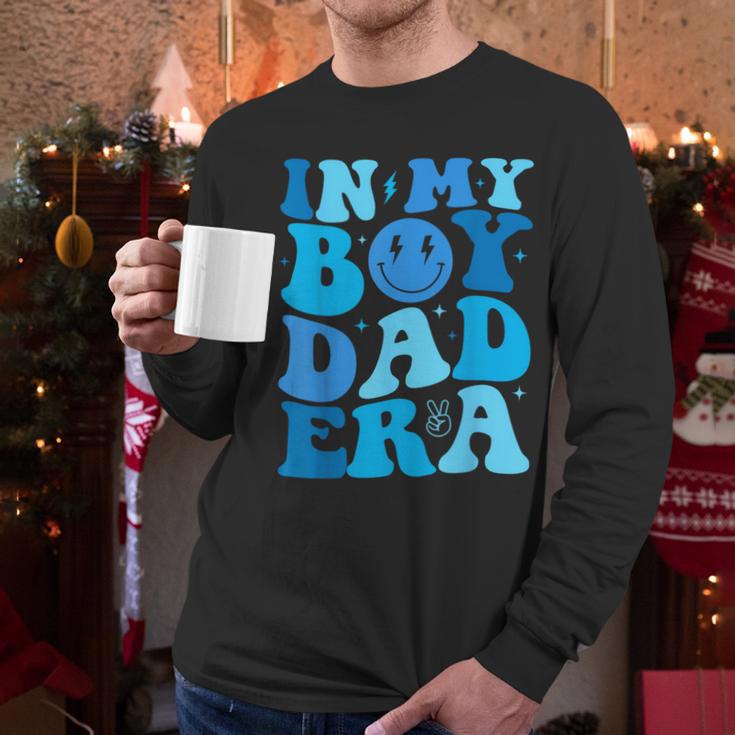 Groovy In My Boy Dad Era For Fathers Day Men Long Sleeve T-Shirt
