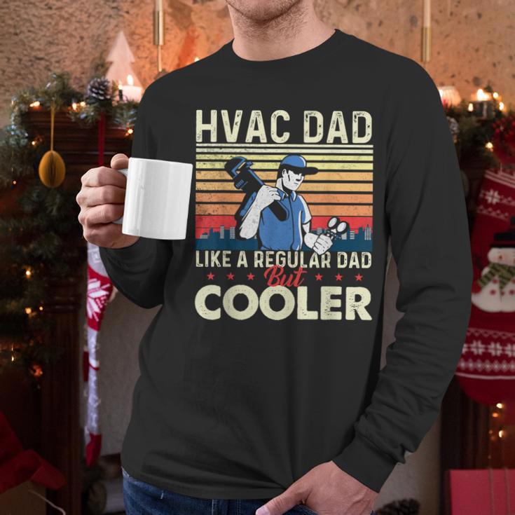 HVAC Dad Like A Regular Dad HVAC Technician AC Repairman Men Long Sleeve T-Shirt HVAC Dad Like A Regular Dad HVAC Technician AC Repairman Men Long Sleeve T-Shirt