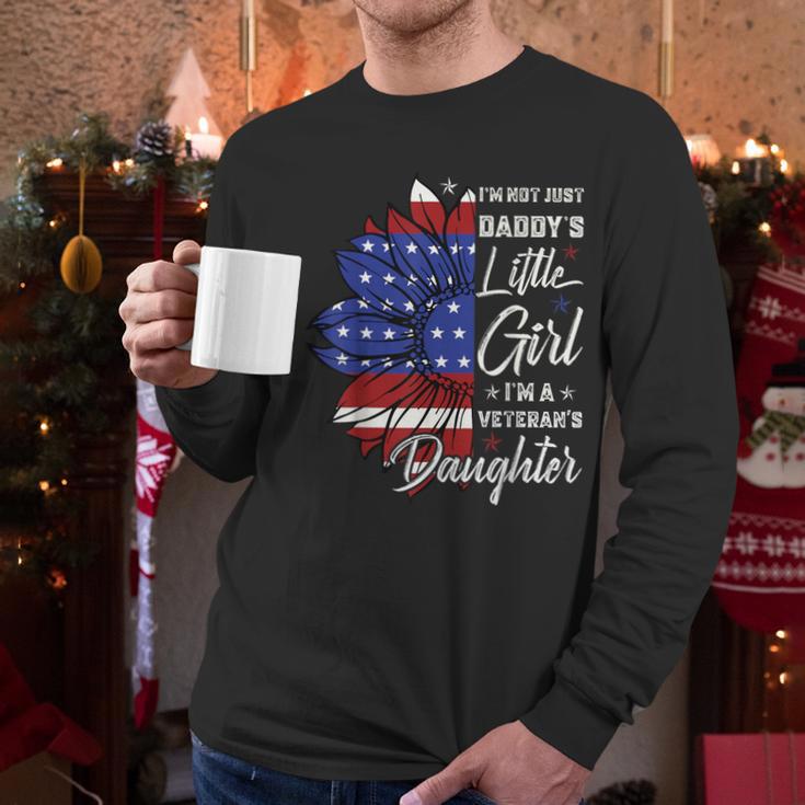 I'm Not Just a Daddy's Little Girl I'm a Veteran's Daughter Small Men Long Sleeve T-Shirt