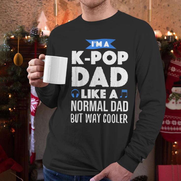 K-Pop Dad Korean Music Lover Men Long Sleeve T-Shirt K-Pop Dad Korean Music Lover Men Long Sleeve T-Shirt