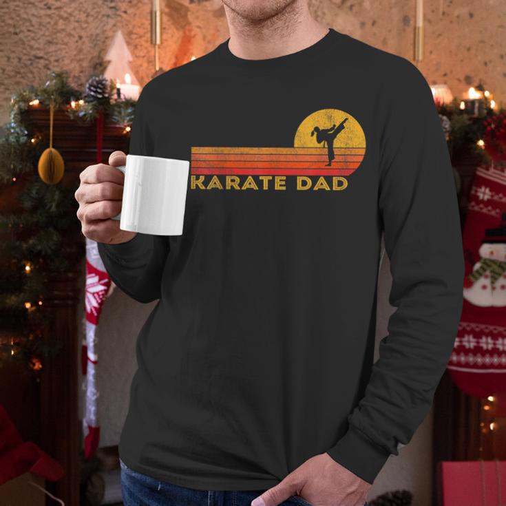 Karate Dad Martial Arts Retro Men Long Sleeve T-Shirt