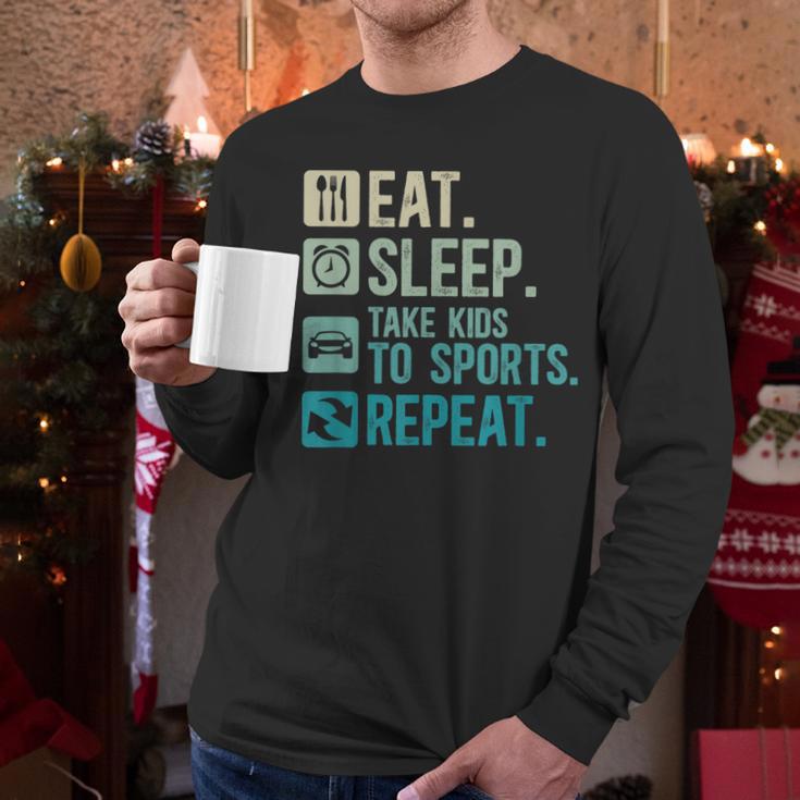Take Kids To Sports Dad Sports Father Sport Dad Men Long Sleeve T-Shirt