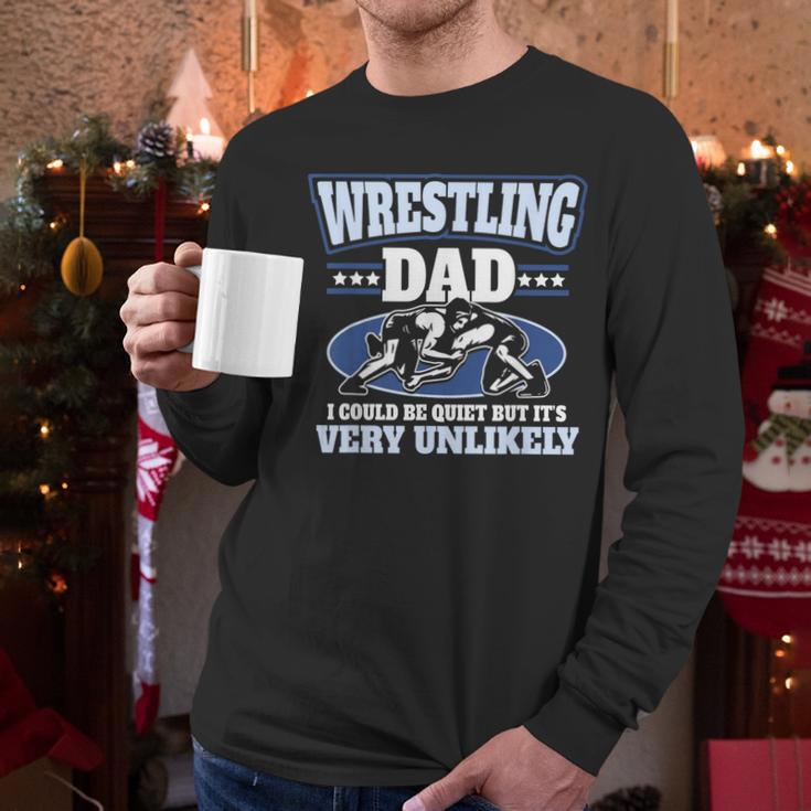For Men Freestyle Wrestling Dad Men Long Sleeve T-Shirt