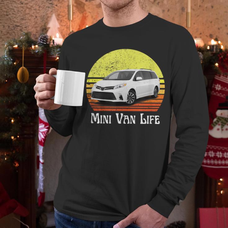 Mini Van Life Soccer Mom Dad Parent For Parents Men Long Sleeve T-Shirt