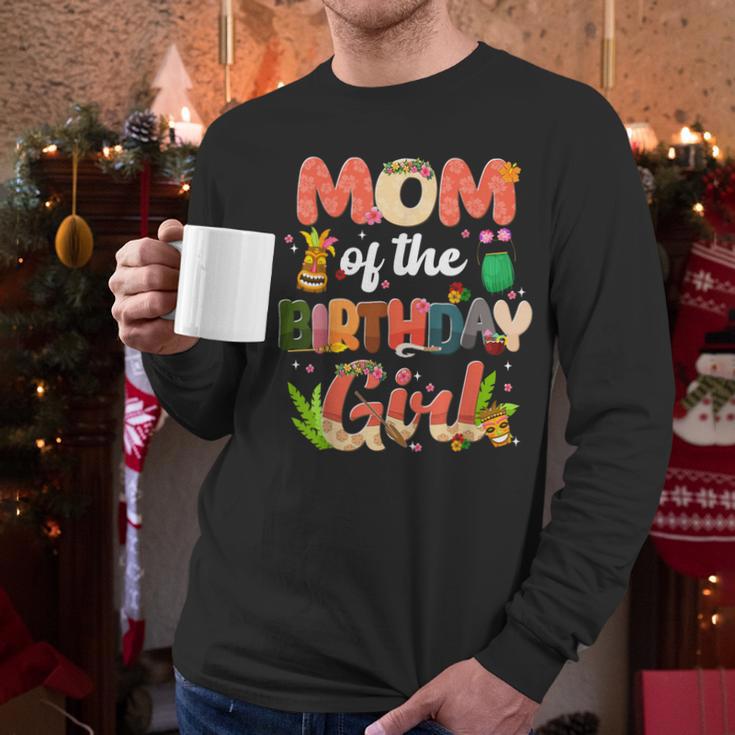 Mom And Dad Birthday Girl Matching Family Party Decorations Men Long Sleeve T-Shirt