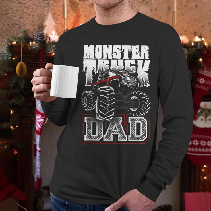 Monster Truck Dad Tshirt Men Long Sleeve T-Shirt Monster Truck Dad Tshirt Men Long Sleeve T-Shirt