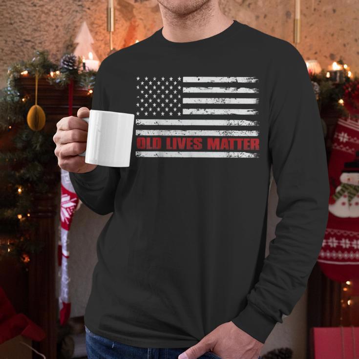 Old Lives Matter Tshirt 60th Birthday For Men 50th Dad Men Long Sleeve T-Shirt Old Lives Matter Tshirt 60th Birthday For Men 50th Dad Men Long Sleeve T-Shirt