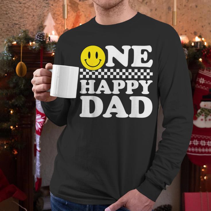 One Happy Dude Dad 1st Birthday Family Matching Men Long Sleeve T-Shirt One Happy Dude Dad 1st Birthday Family Matching Men Long Sleeve T-Shirt