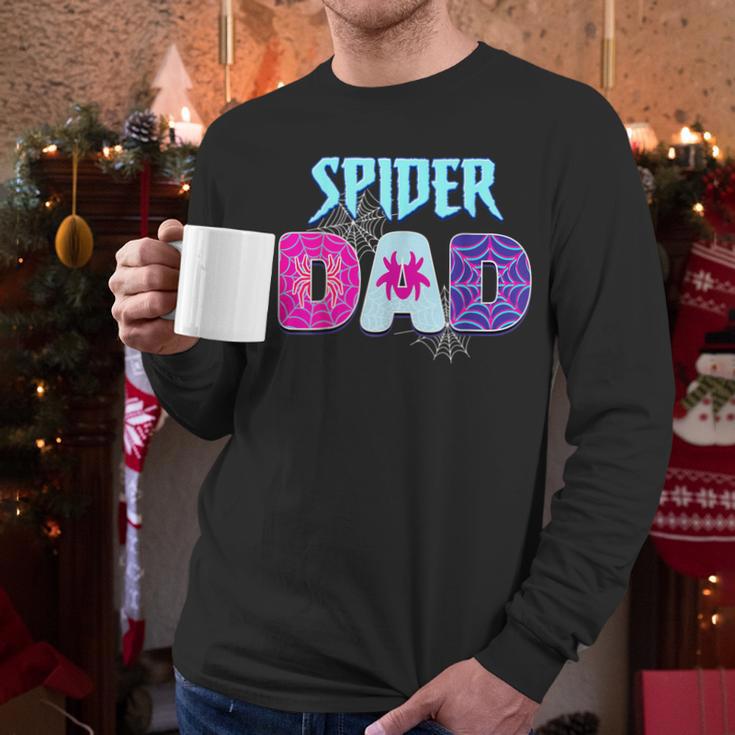 Parents Mom Spider Dad Matching Family Birthday Men Long Sleeve T-Shirt Parents Mom Spider Dad Matching Family Birthday Men Long Sleeve T-Shirt