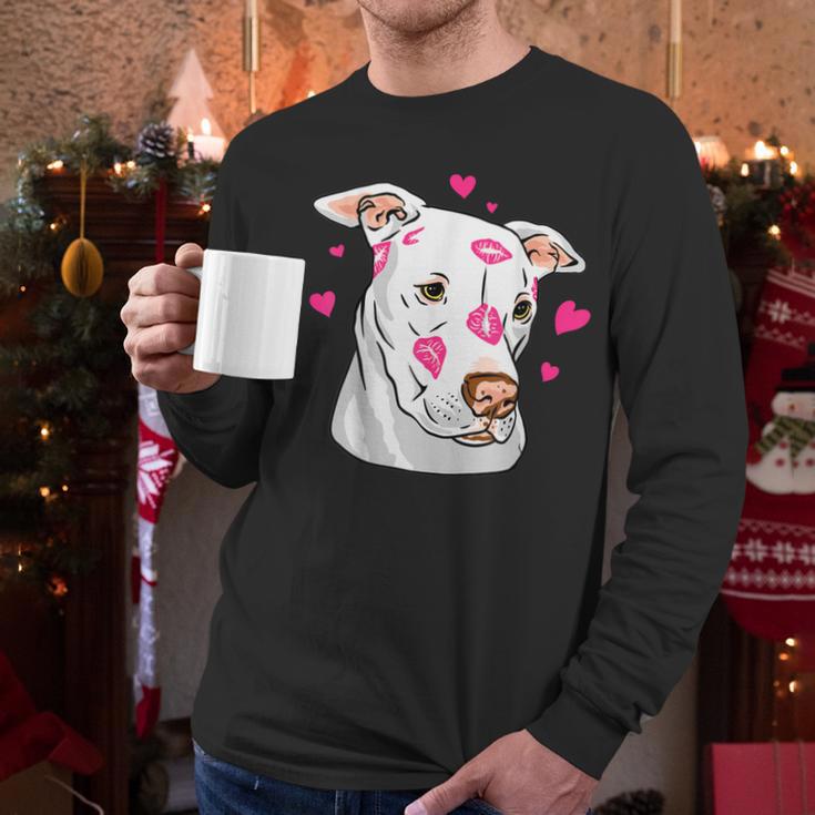 Pitbull Love Pitbull Moms Dads Men Long Sleeve T-Shirt Pitbull Love Pitbull Moms Dads Men Long Sleeve T-Shirt