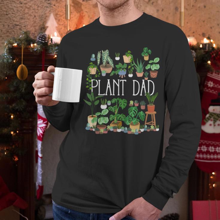 Potted Plant Dad Men Long Sleeve T-Shirt