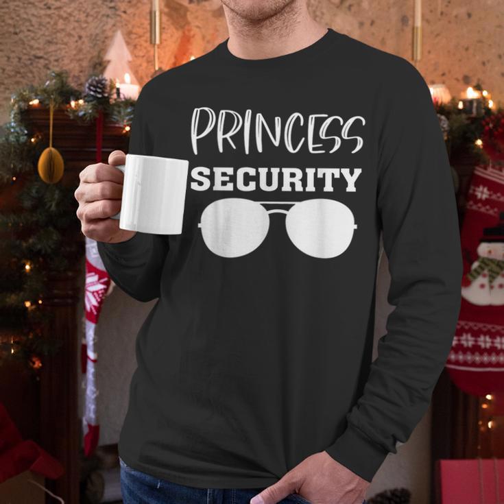 Princess Security Perfects For Dad Orr Boyfriend Small Men Long Sleeve T-Shirt