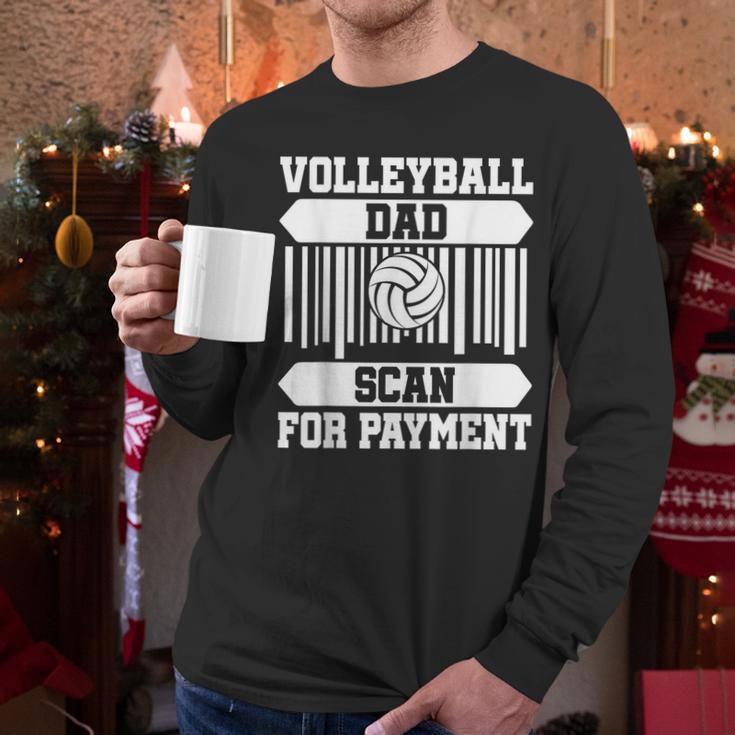 Proud Volleyball Dad Father's Day Men Long Sleeve T-Shirt