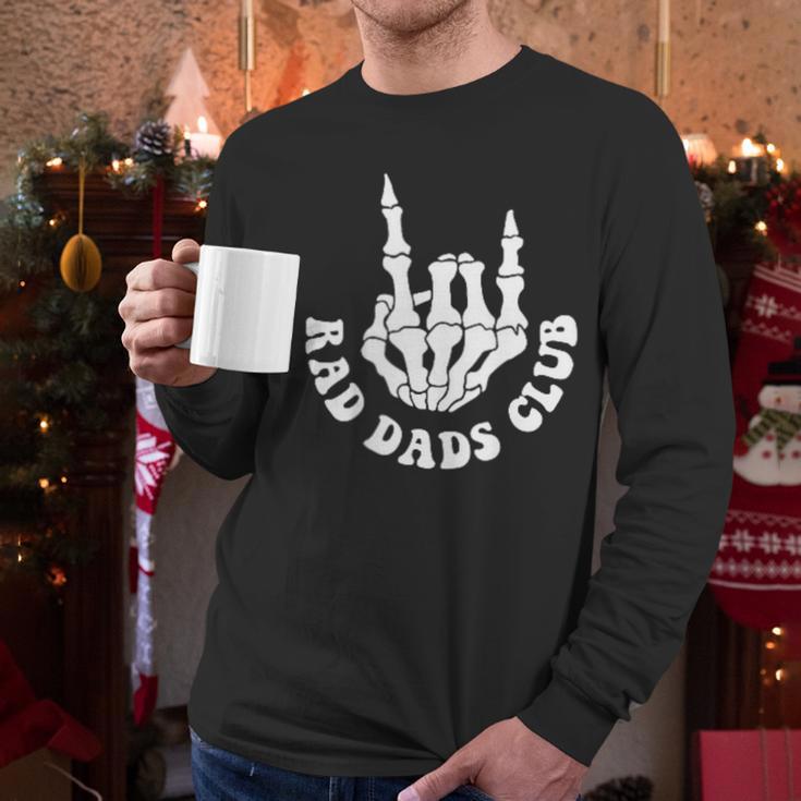 Rad Dads Club Fathers Day Cool Dads Club Men Long Sleeve T-Shirt