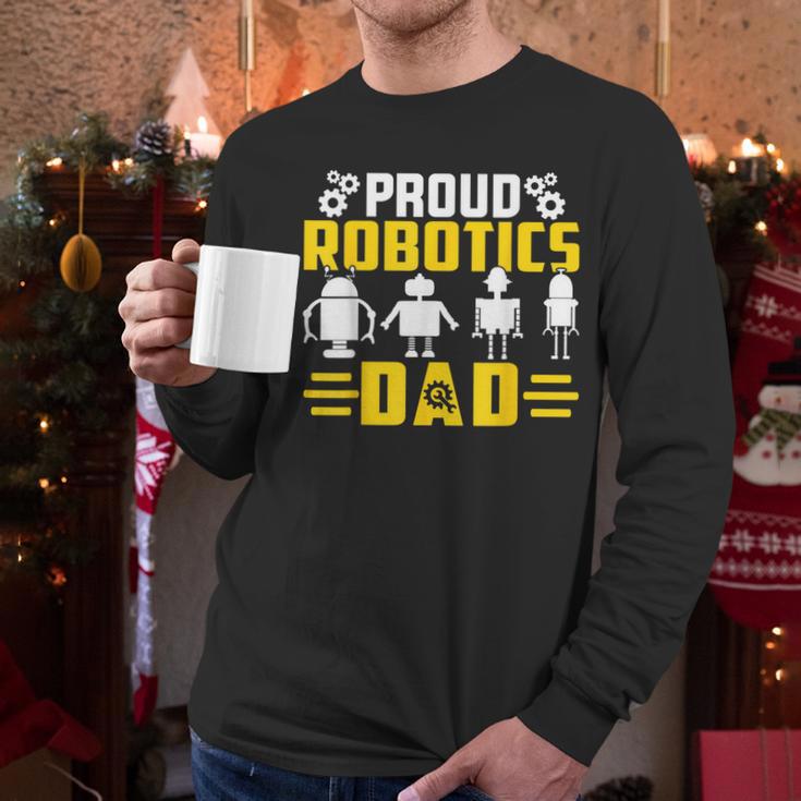 Robotics Father Robotics Dad Men Long Sleeve T-Shirt
