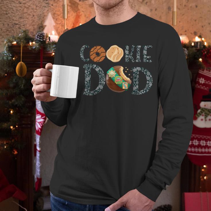 Scout Shirt Cookie Dad Family Girl Troop Leader Men Long Sleeve T-Shirt